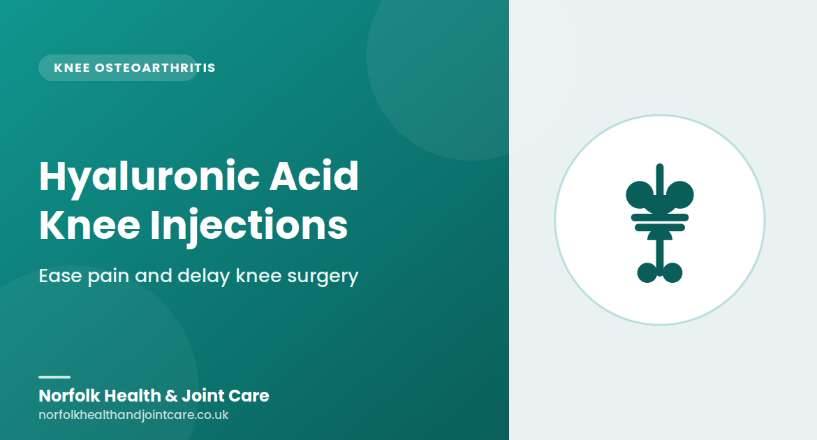 hyaluronic acid knee injection UK